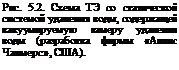 Подпись: Рис. 5.2. Схема ТЭ со статической системой удаления воды, содержащей вакуумируемую камеру удаления воды (разра-ботка фирмы «Аллис Чалмерс», США).