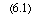 Подпись: (6.1)