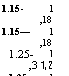 Подпись: 1.15- 1,18 1.15— 1,18 1.25- 1,3 1,2 1.25- 1,3 1,2 