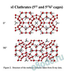 Cooperativity in Large Water Clusters Liquid Water, Iceand Clathrates