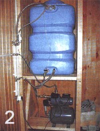 Водоснабжение бани с внедрением насосной станции